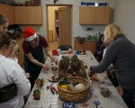 Ziemassvētku sveču darbnīca Daugavas muzejā, 07.12.2019